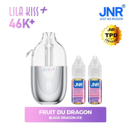 Puff Lila Kiss⁺ 46K+ 1000mAh JNR – vue 1