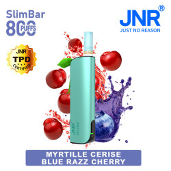 Blue Razz Cherry 800 PUFFS SlimBar JNR – vue 1