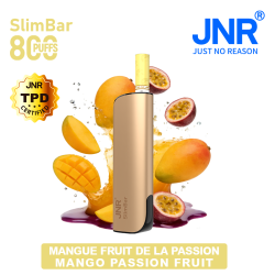 Mango Passion Fruit 800 PUFFS SlimBar JNR – vue 1