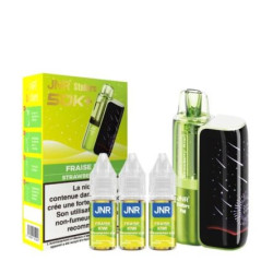 JNR Puff 50K Stellarc 1200mAh + 3 e liquides Strawberry Kiwi