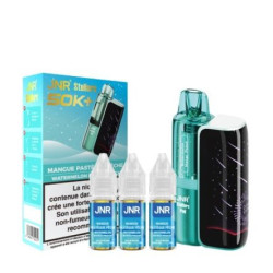 JNR Puff 50K Stellarc 1200mAh + 3 e liquides Watermelon Mango Peach
