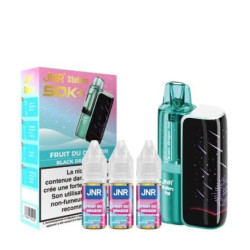JNR Puff 50K Stellarc 1200mAh + 3 e liquides Black Dragon Ice