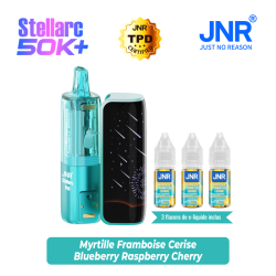 BLUEBERRY RASPBERRY CHERRY 50000 PUFFS STELLARC JNR – vue 1