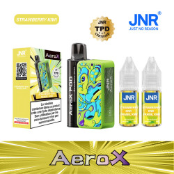 Strawberry Kiwi 32000 puffs AeroX JNR – vue 1