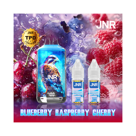 Kit Falcon X 28000 (2x10ml ) JNR Blueberry Raspberry Cherry
