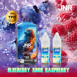 Kit Falcon X 28000 (2x10ml ) JNR Blueberry Sour Raspberry - 20 mg