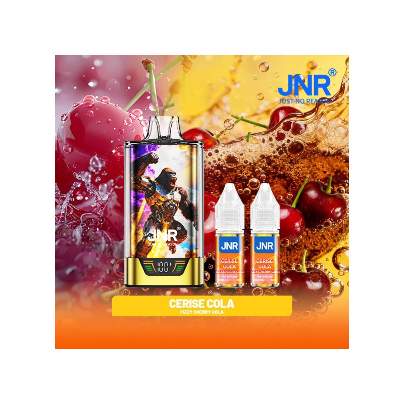 Fizzy Cherry Cola 43000 Puffs GorillaX JNR