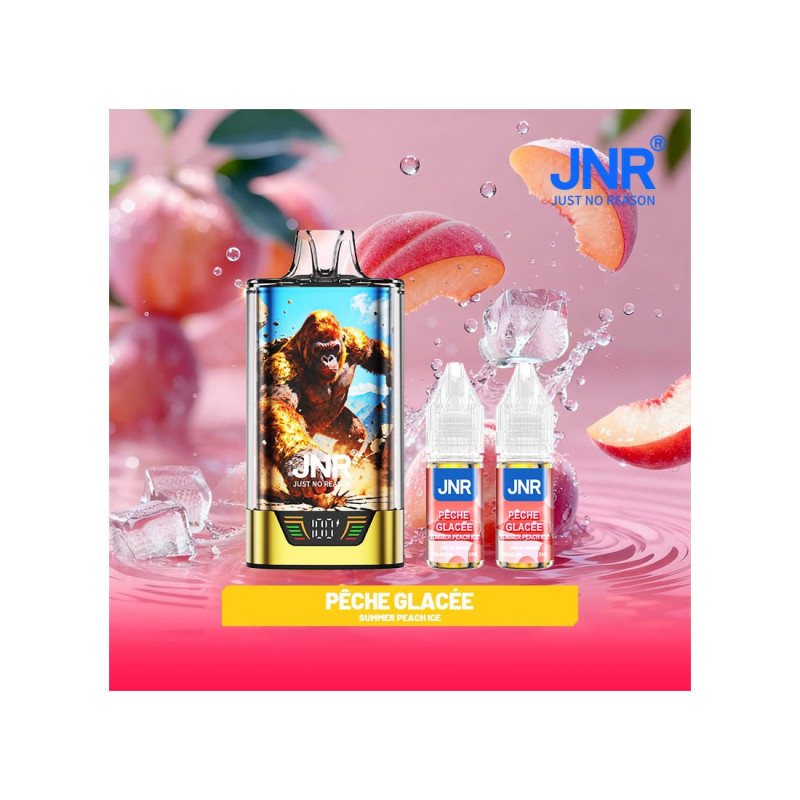 Summer Peach Ice 43000 Puffs GorillaX JNR