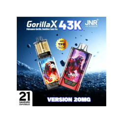 Peach Berry 43000 Puffs GorillaX JNR
