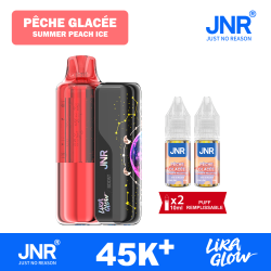 Puff Lira Glow 45K 2x10ml Lira Glow JNR Summer Peach Ice