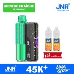Puff Lira Glow 45K 2x10ml Lira Glow JNR Fresh Mint