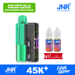 Puff Lira Glow 45K 2x10ml Lira Glow JNR Kiwi Passion Fruit Guava