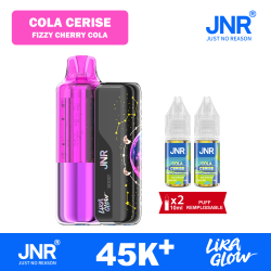 Puff Lira Glow 45K 2x10ml Lira Glow JNR Fizzy Cherry Cola