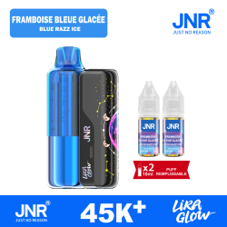 Puff Lira Glow 45K 2x10ml Lira Glow JNR Blue Razz Ice