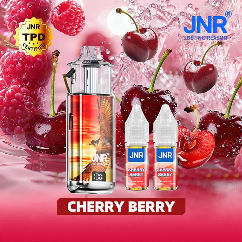 Puff Falcon Nexus 40K 2x10ml Falcon Nexus JNR Cherry Berry