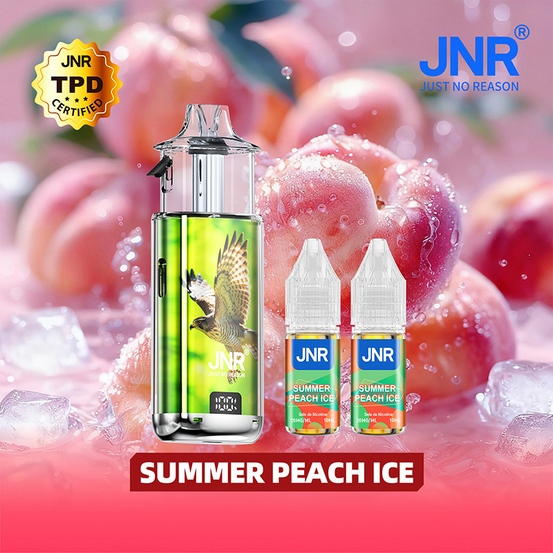 Puff Falcon Nexus 40K 2x10ml Falcon Nexus JNR Summer Peach Ice