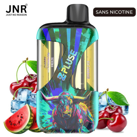 Puff Zpluse 42K sans nicotine Zpluse JNR Cherry Ice + Cherry Watermelon Freeze – vue 1