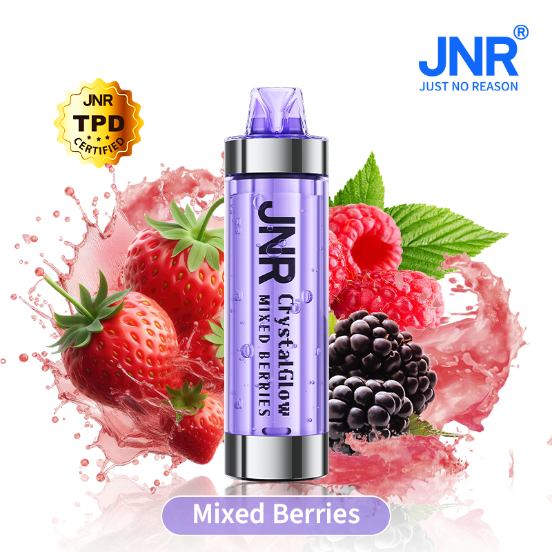 Mixed Berries 33000 puffs CRYSTAL GLOW JNR