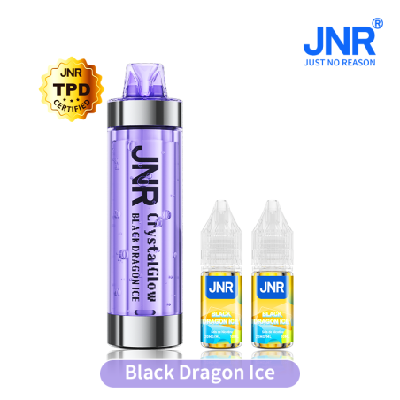 Puff Crystal Glow 33K 2X10ml Crystal Glow JNR Black Dragon Ice