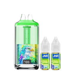 Kit Mixed Berries 30000 puffs 2x10ml Falcon Gem + JNR – vue 1