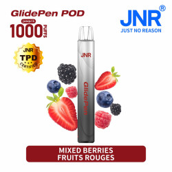 Mixed Berries 1000 PUFFS GLIDE PEN JNR – vue 1