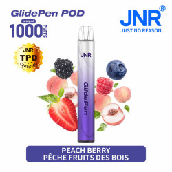Peach Berry 1000 PUFFS GLIDE PEN JNR – vue 1